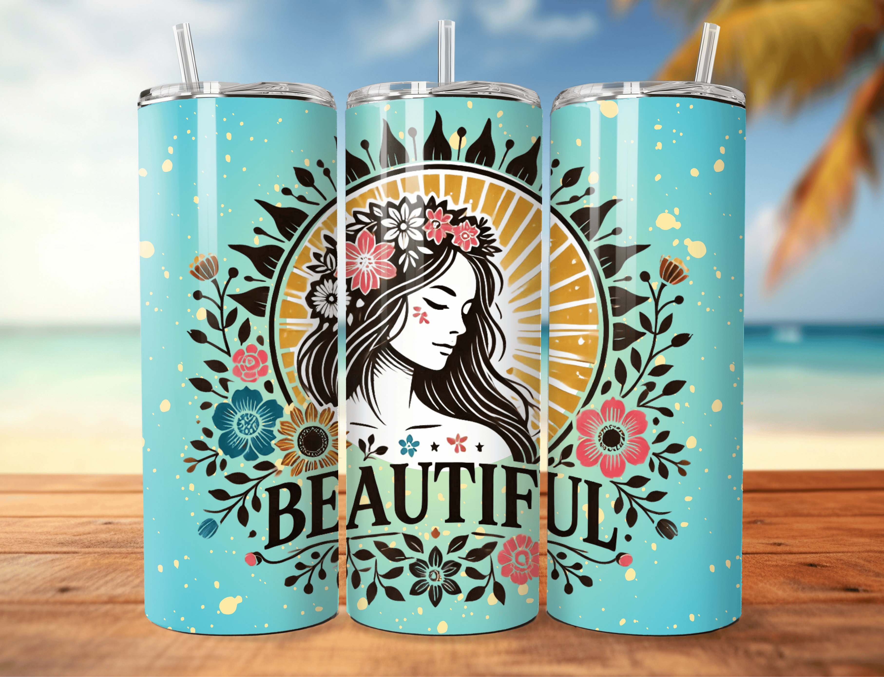 Woman, Beautiful Statement Tumbler