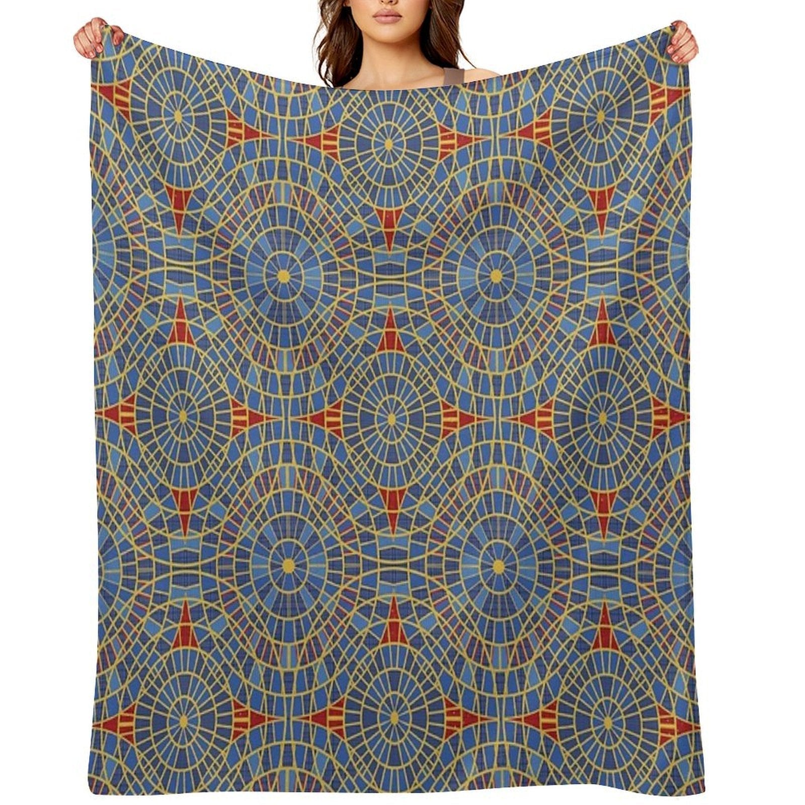 DragonCon Marriott Carpet with Details Throw Blanket