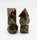 Digital Midnight Metal Lime with Red RPG Set