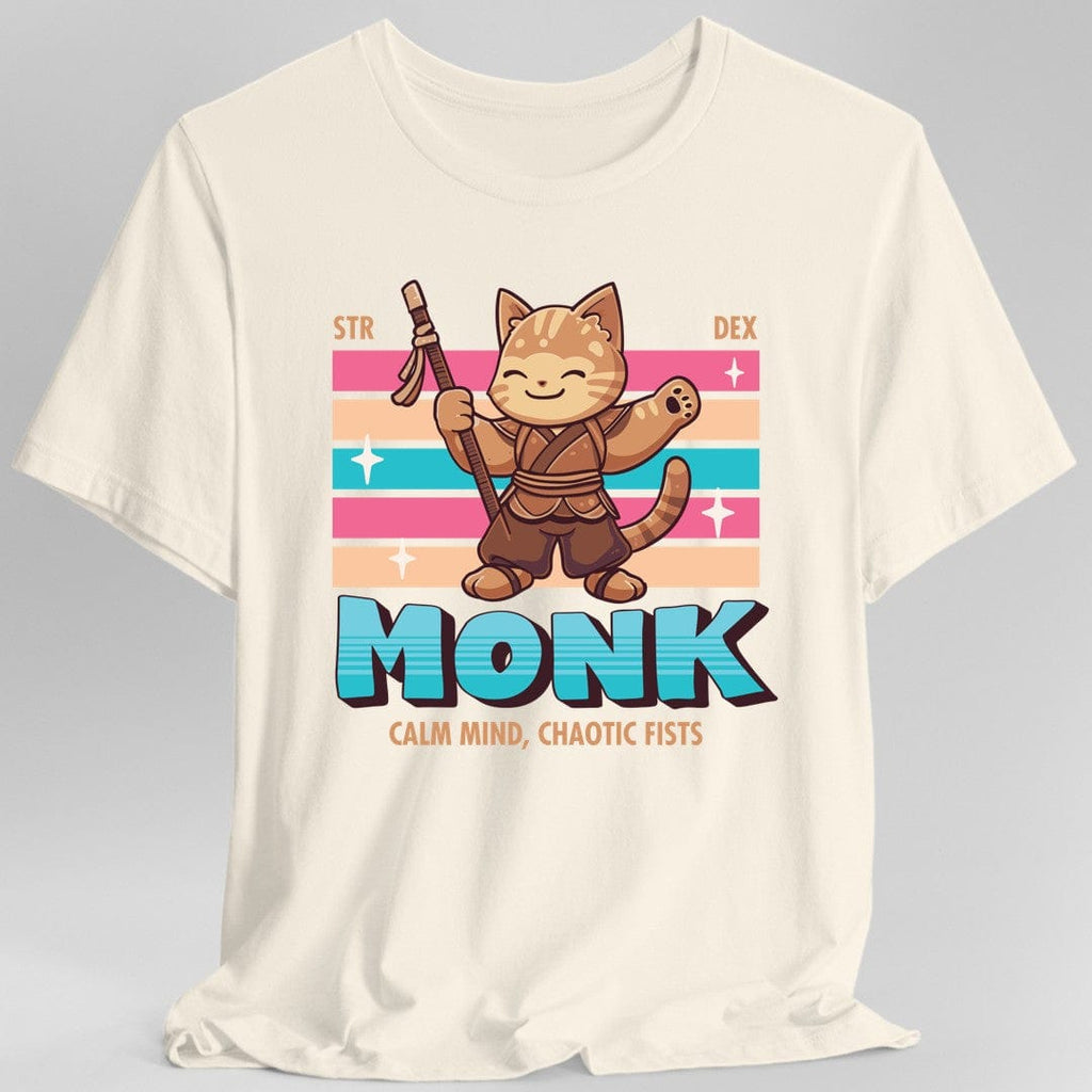 D&D Monk Shirt - D&D Kawaii Class T-shirt