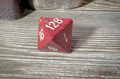 Speckled Mars 8-Sided Doubling Cube | 1-128 Backgammon Type Novelty Dice