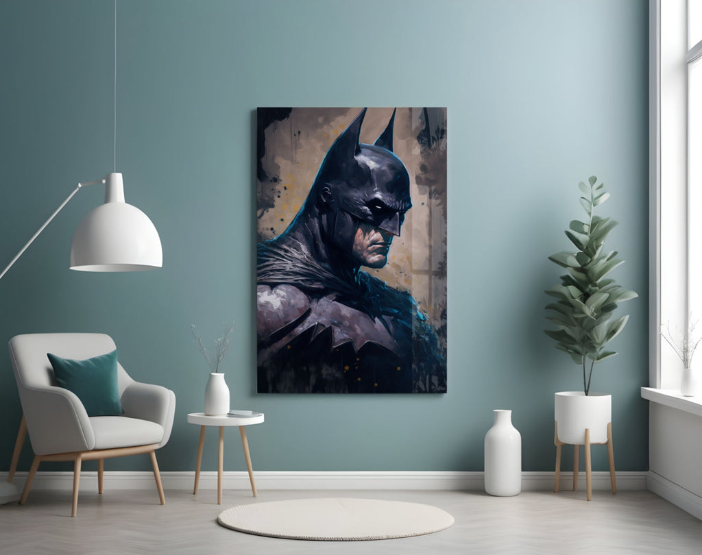 Batman Glass Wall Art  || Designer Collection