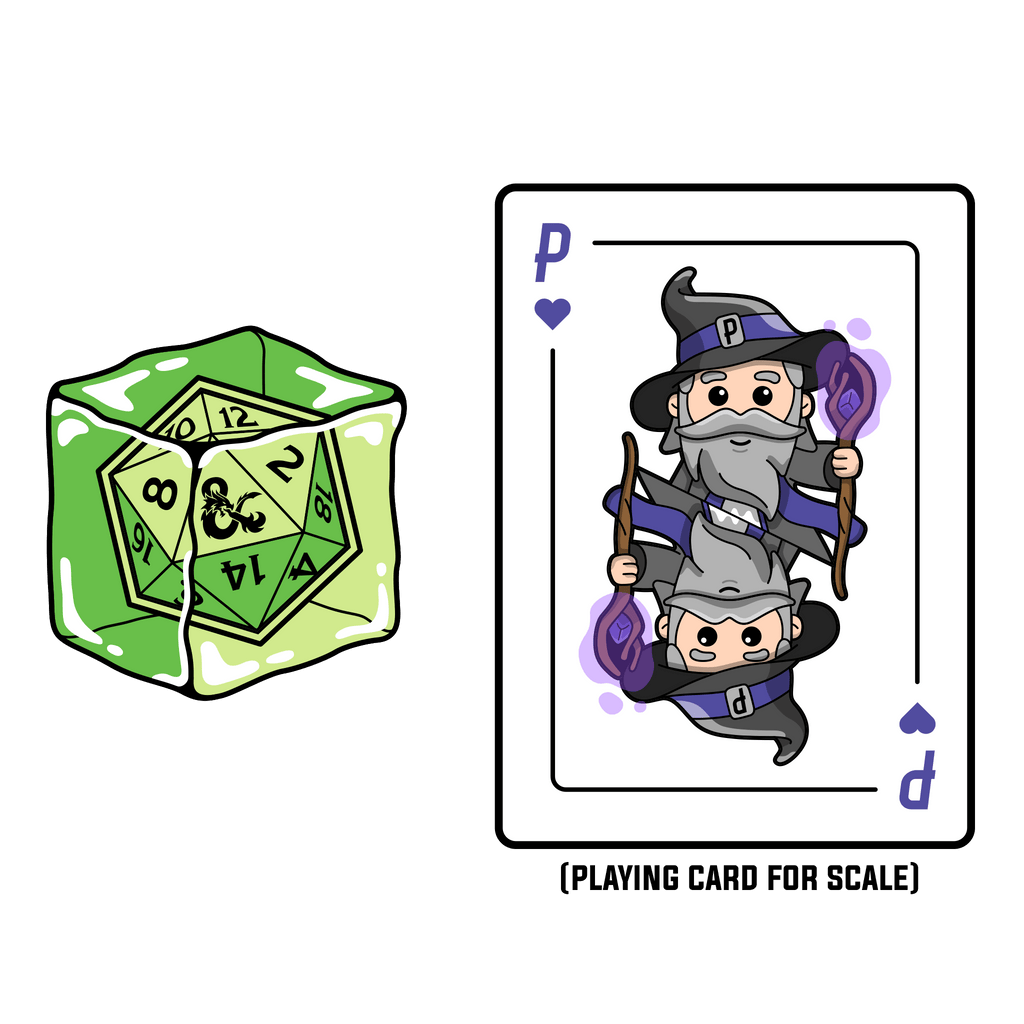 Dungeons & Dragons - Gelatinous Cube (Glow in the Dark!)