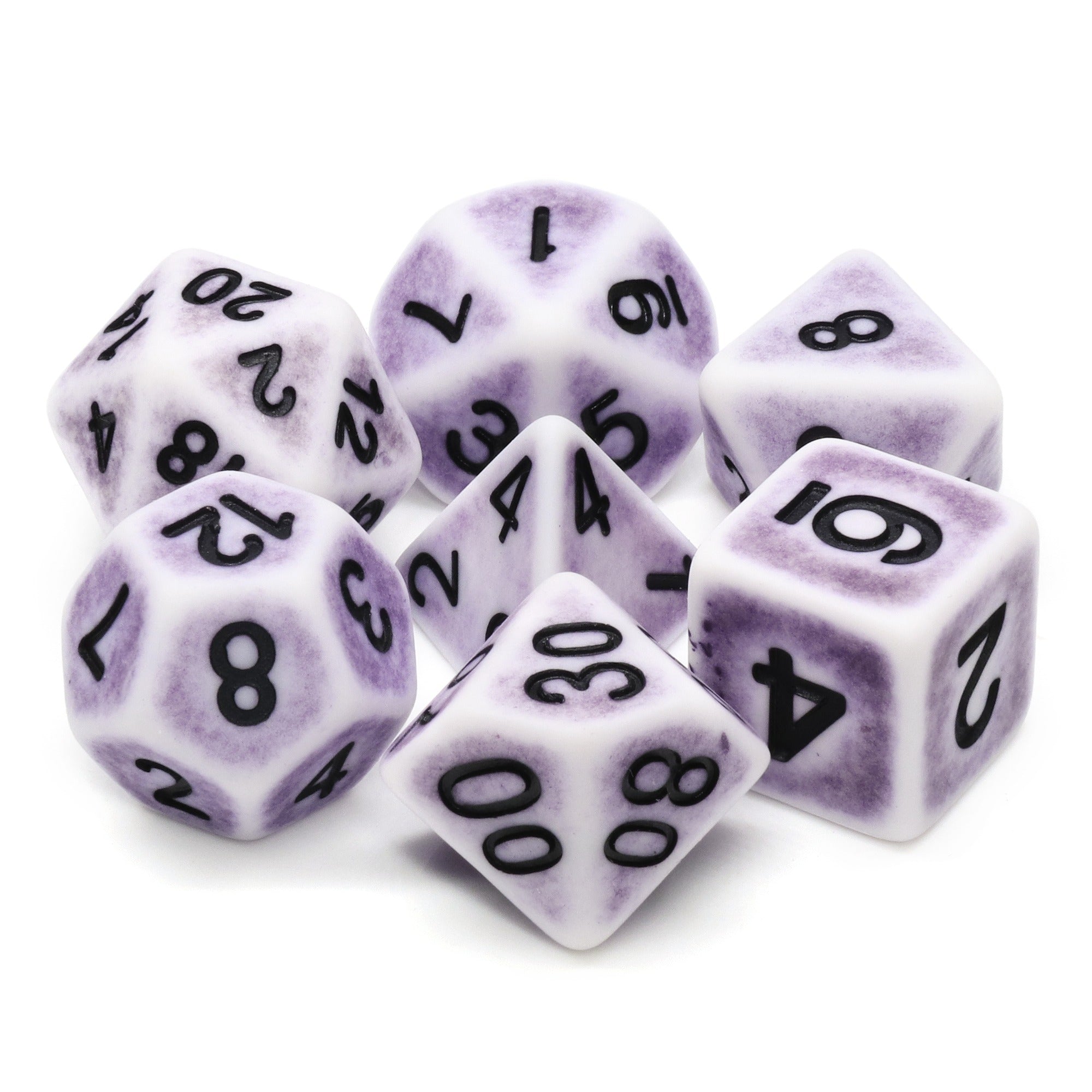 Lavender Ancient 7-Dice Set