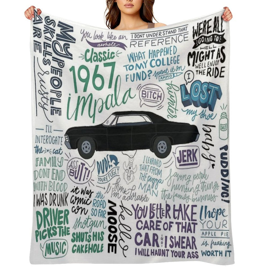 Supernatural Throw Blanket