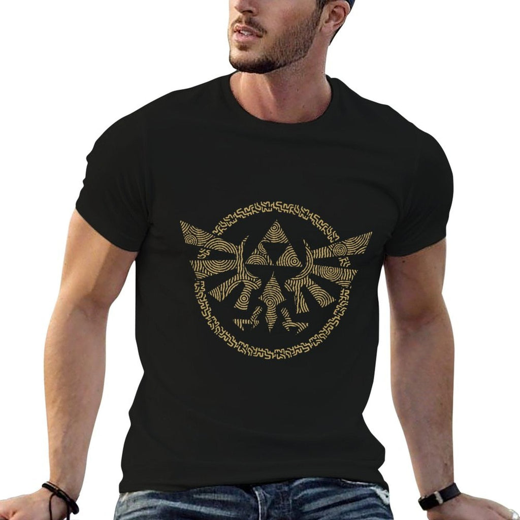 The Legend of Zelda Tears Of The Kingdom Hyrule Badge T-Shirt