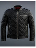 Edward Black Leather Jacket – Men’s Premium Black Leather Outerwear