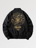 Embroidered Japanese Bomber 'Yamagata' - Sublimation Jacket ( Recreated Edition )
