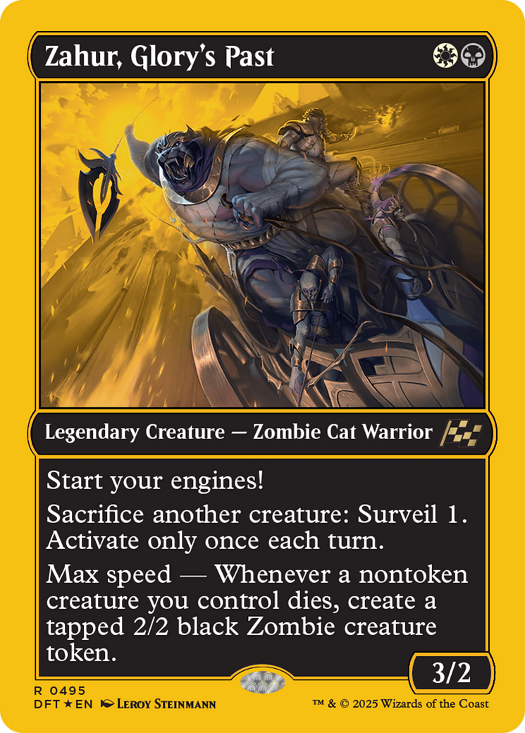 Zahur, Glory's Past (DFT-495) - Aetherdrift Foil