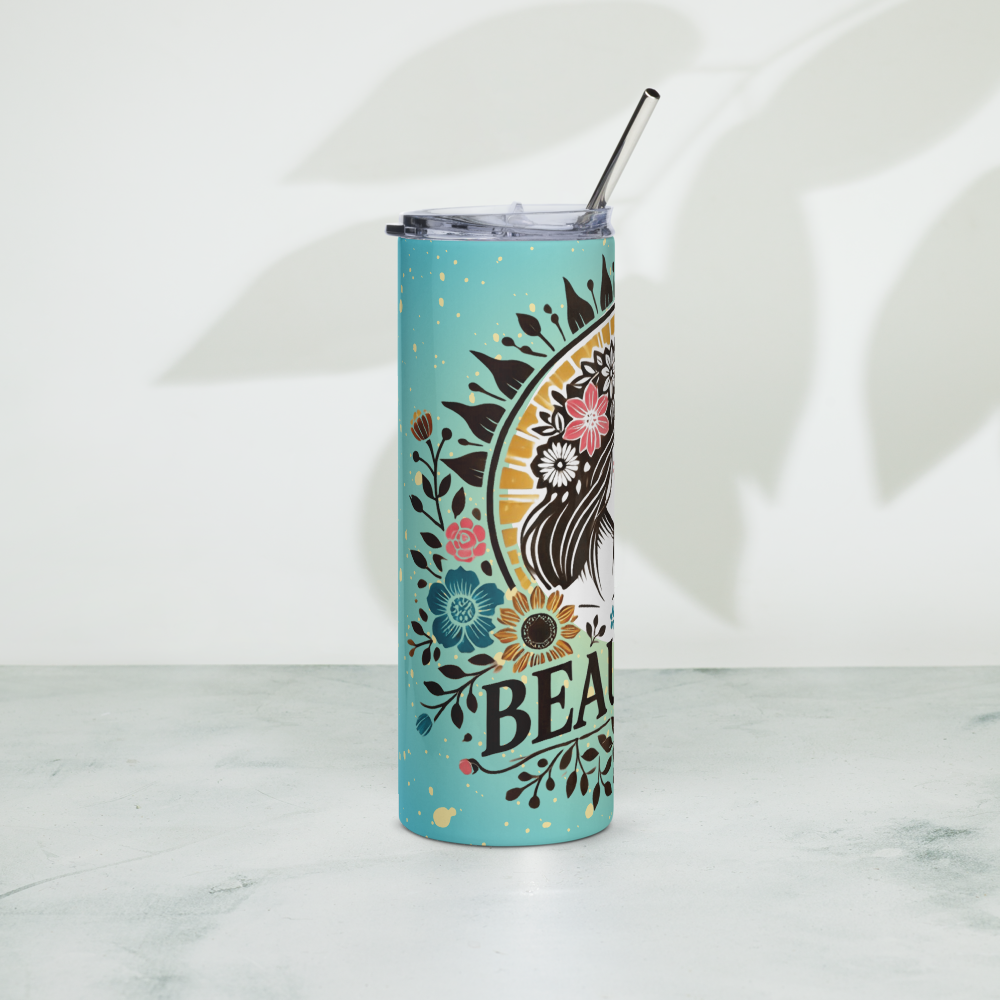 Woman, Beautiful Statement Tumbler
