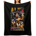 Alex Pereira Vintage Throw Blanket