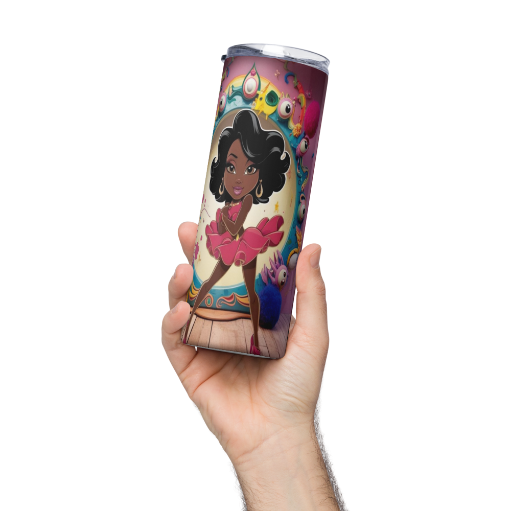Her Power, Her Voice Metal Tumbler