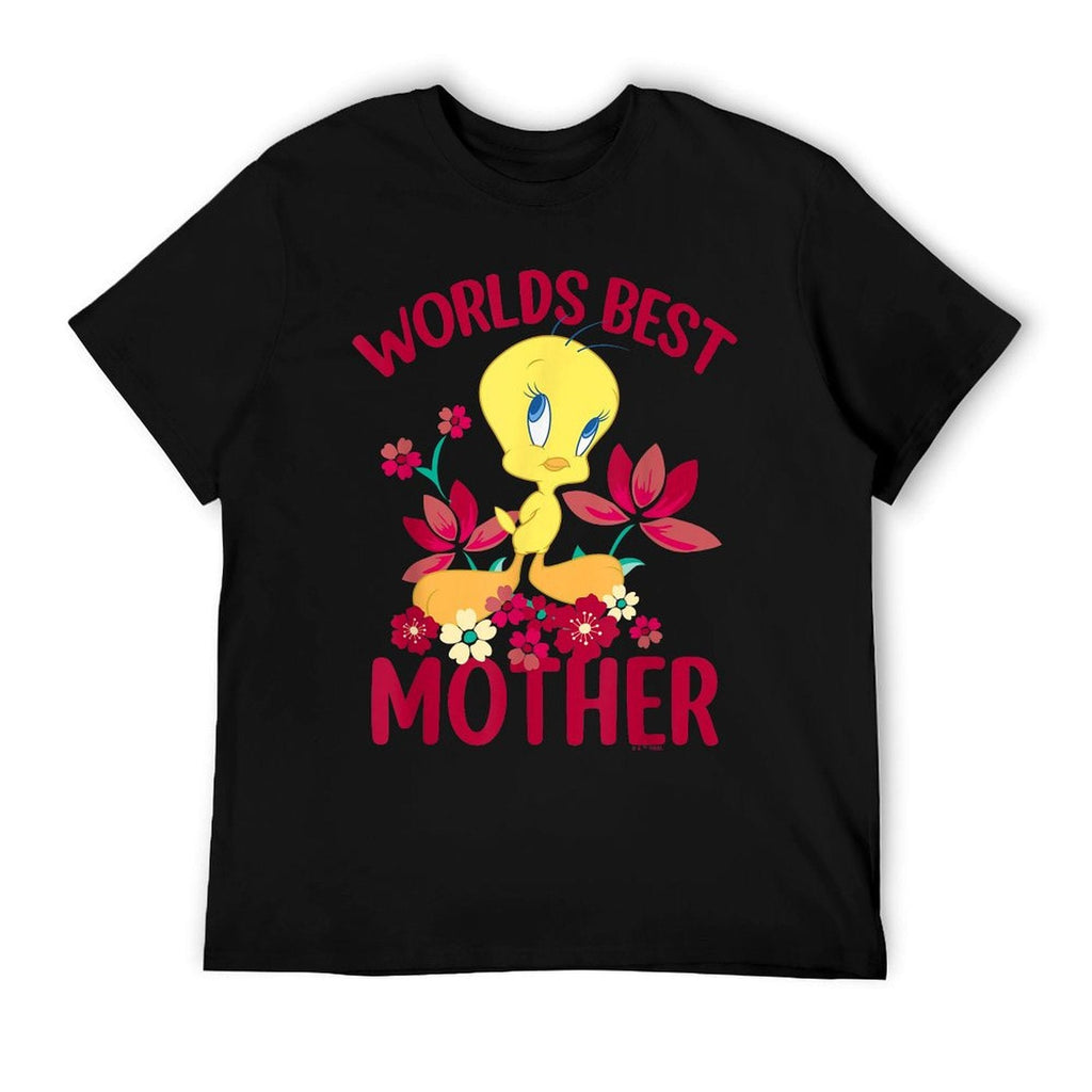 Looney Tunes Mother's Day Tweety Worlds Best Mom T-Shirt