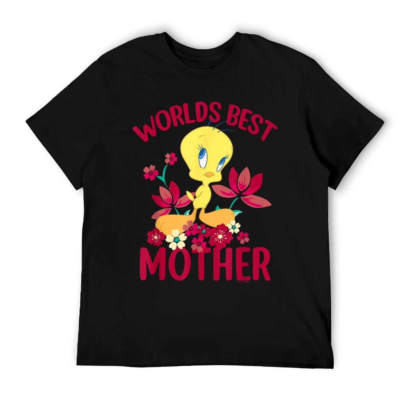 Looney Tunes Mother's Day Tweety Worlds Best Mom T-Shirt
