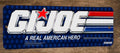 GI JOE Arcade Marquee 4x12 Metal Wall Sign Retro 80s Video Game