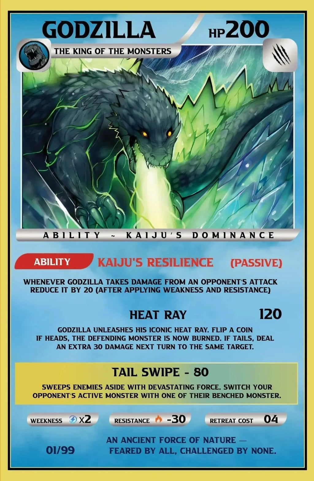 Godzilla [Kai-Sei Era] #3 - ECC Exclusive Sukesha Ray Playing Card Set (10/8/25)