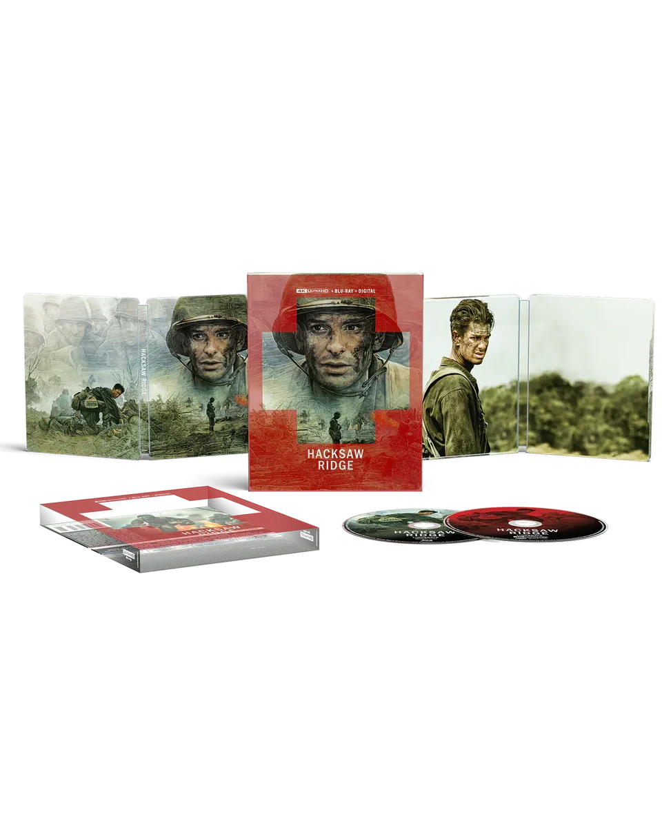 Hacksaw Ridge - Limited Edition Steelbook (4K Ultra HD + Blu-ray + Digital)