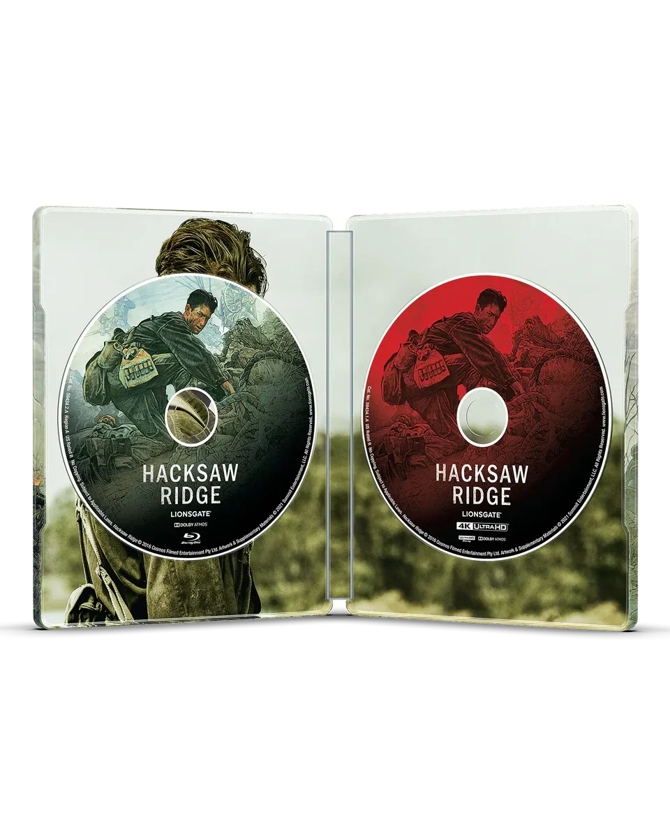 Hacksaw Ridge - Limited Edition Steelbook (4K Ultra HD + Blu-ray + Digital)
