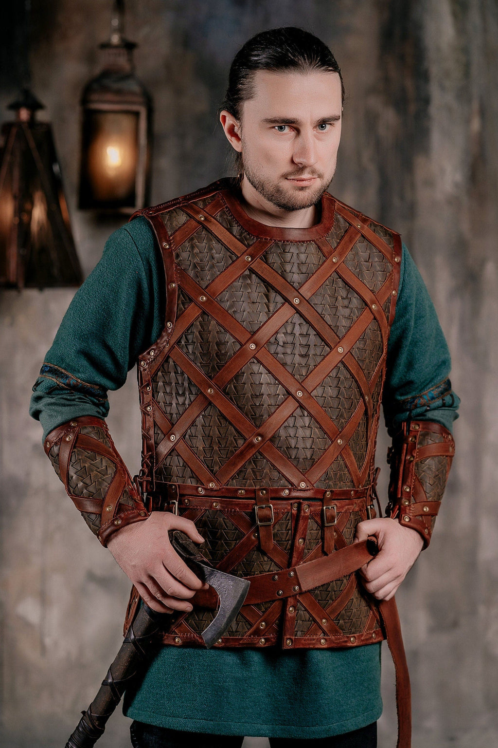 Viking Larp leather armor