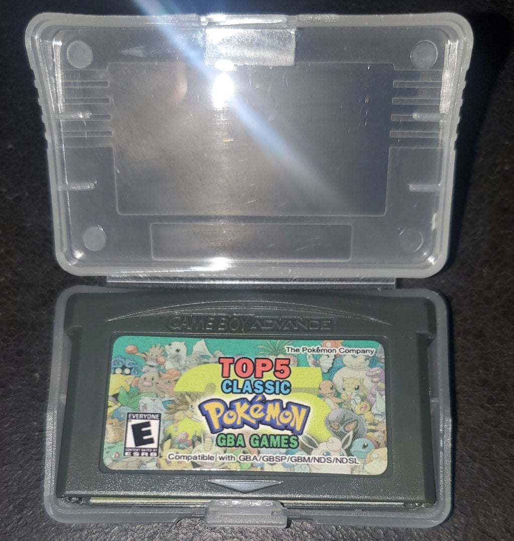 Pokemon 5 in 1 GBA Video Game Cartridge Game Boy Advance