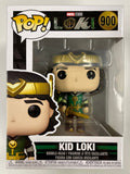 Funko Pop! Marvel Metallic Kid Loki W/ Alligator Loki #900 FS Exclusive No Sticker