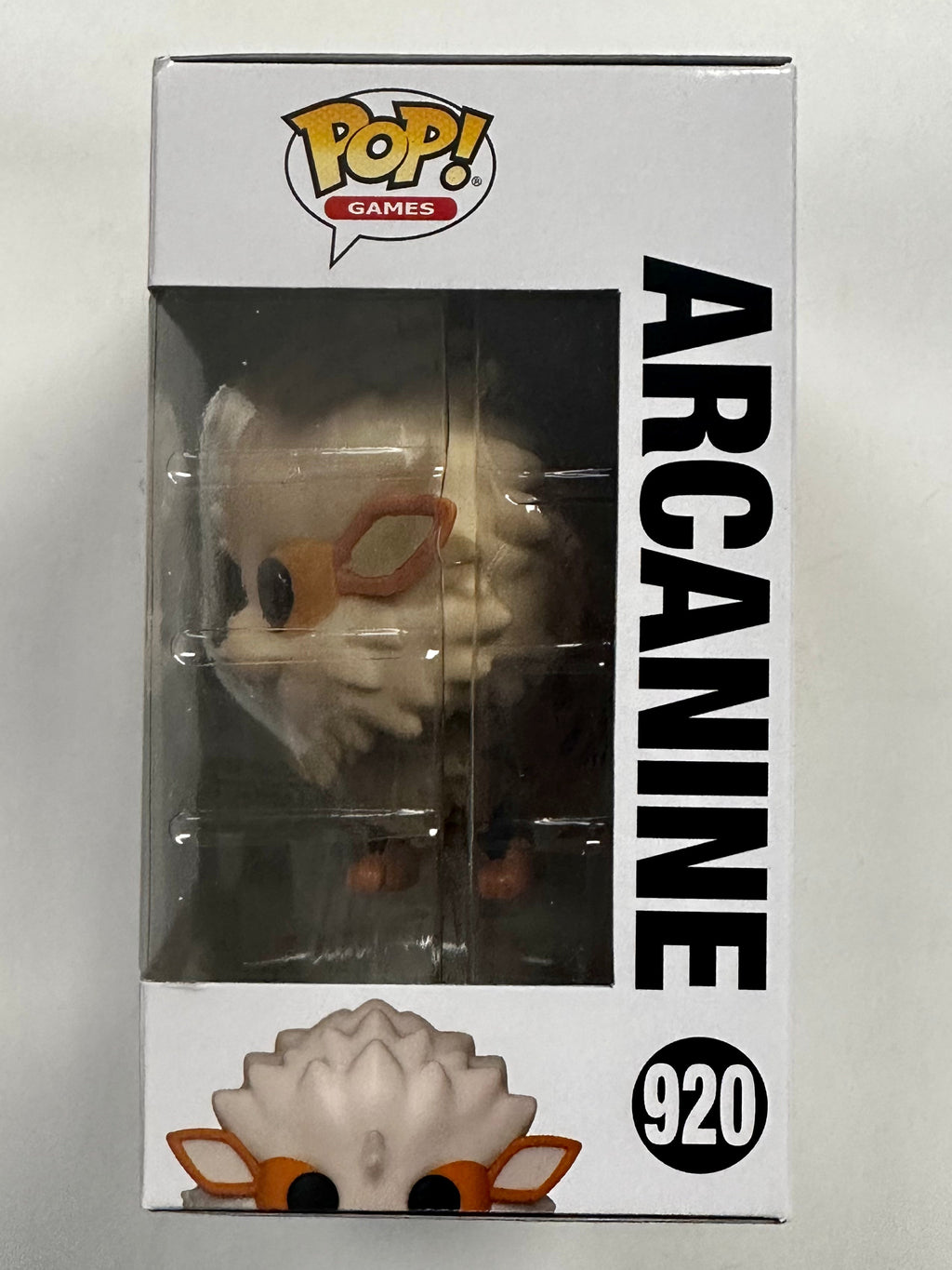 Funko Pop! Games Arcanine #920 Fire Type 2023 Pokemon Generation I Evolution 059