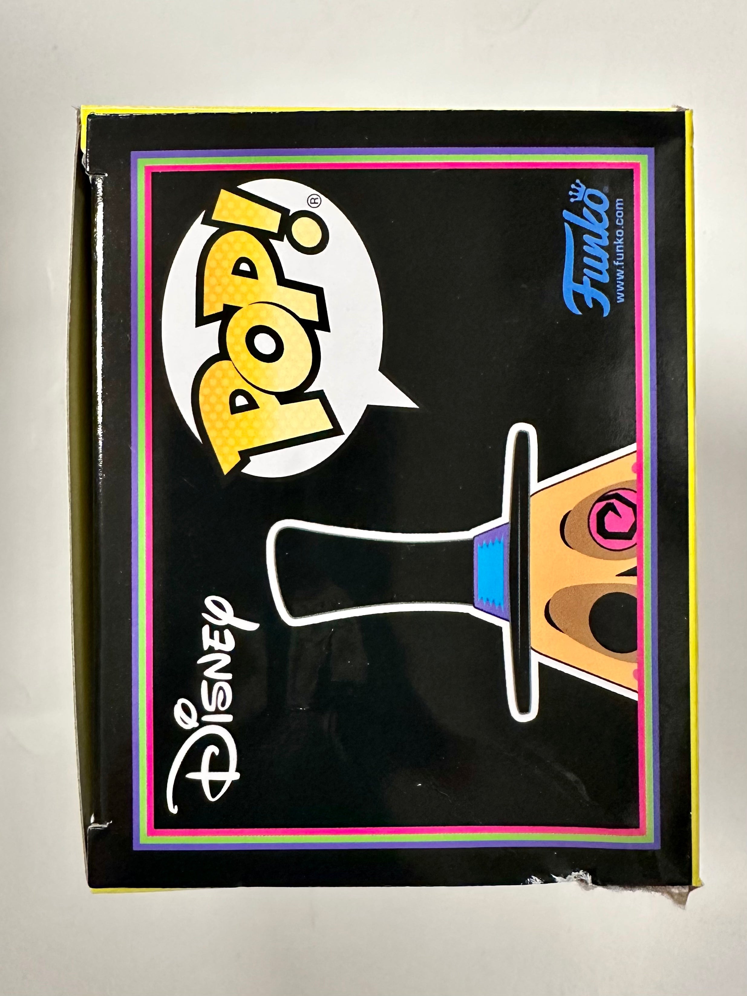 Funko Pop! Disney Black Light Mayor #807 Nightmare Before Christmas 2022 (Box Dmg)
