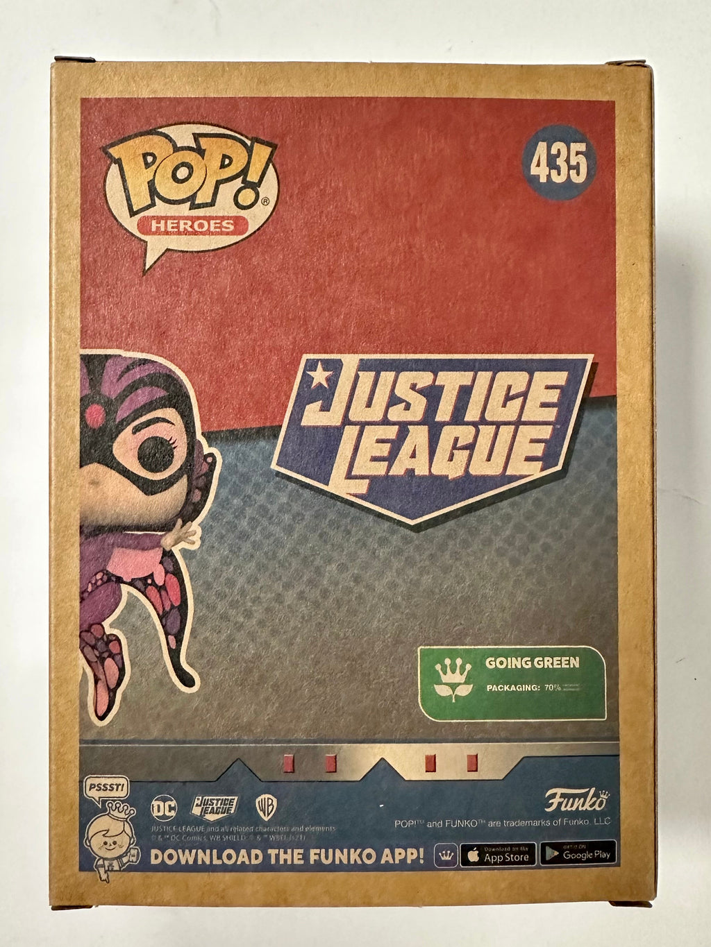 Funko Pop! DC Heroes Black Orchid #435 Justice League Earth Day 2022 Exclusive