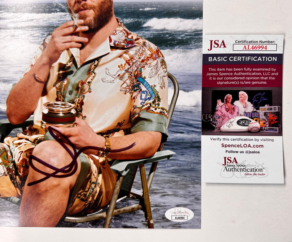Seth Rogen Signed 8x10 Photo With JSA COA Superbad Pineapple Express Knocked Up