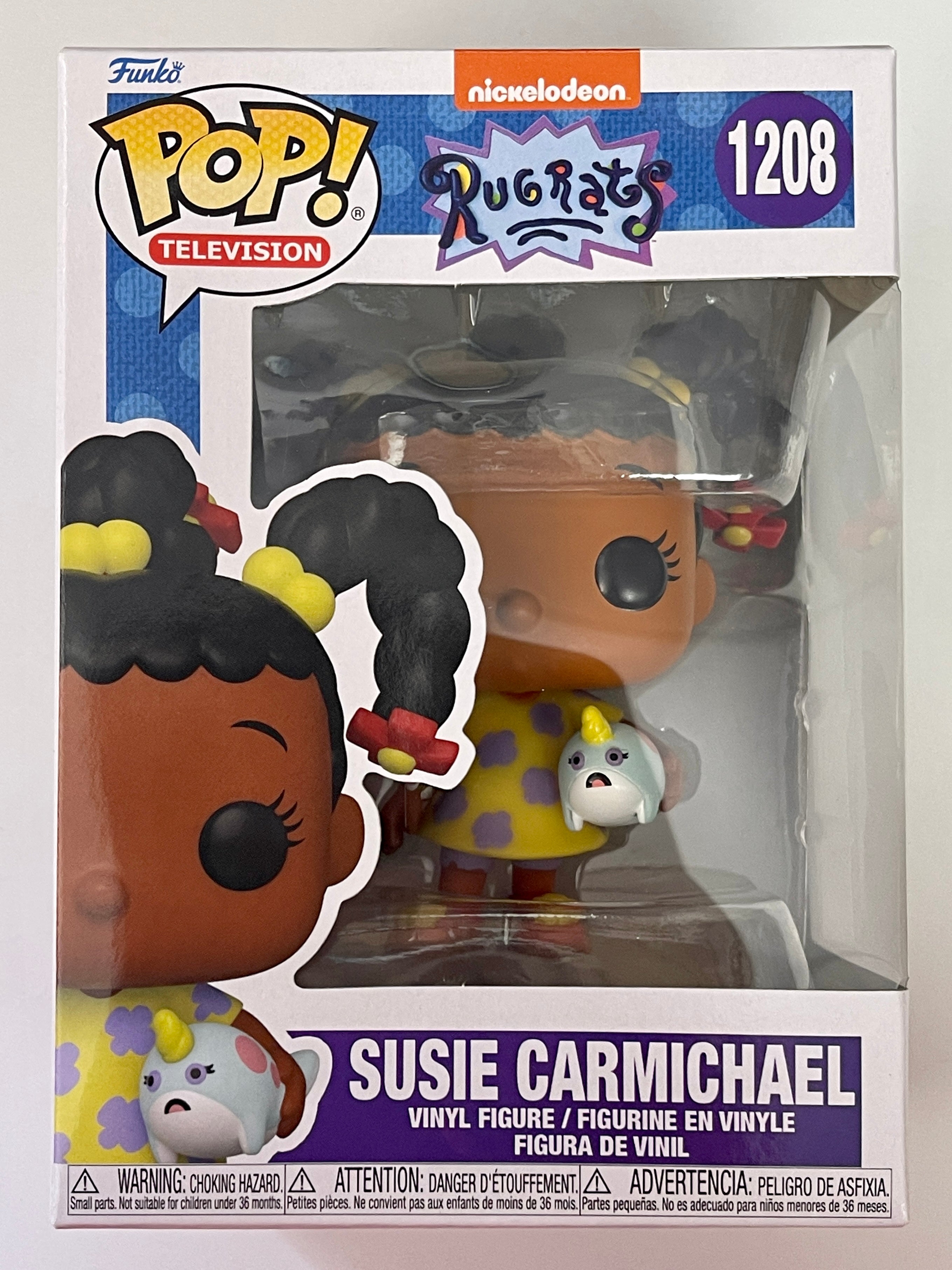 Funko Pop! Television Susie Carmichael With Narwhal #1208 Rugrats 2022 Nickelodeon