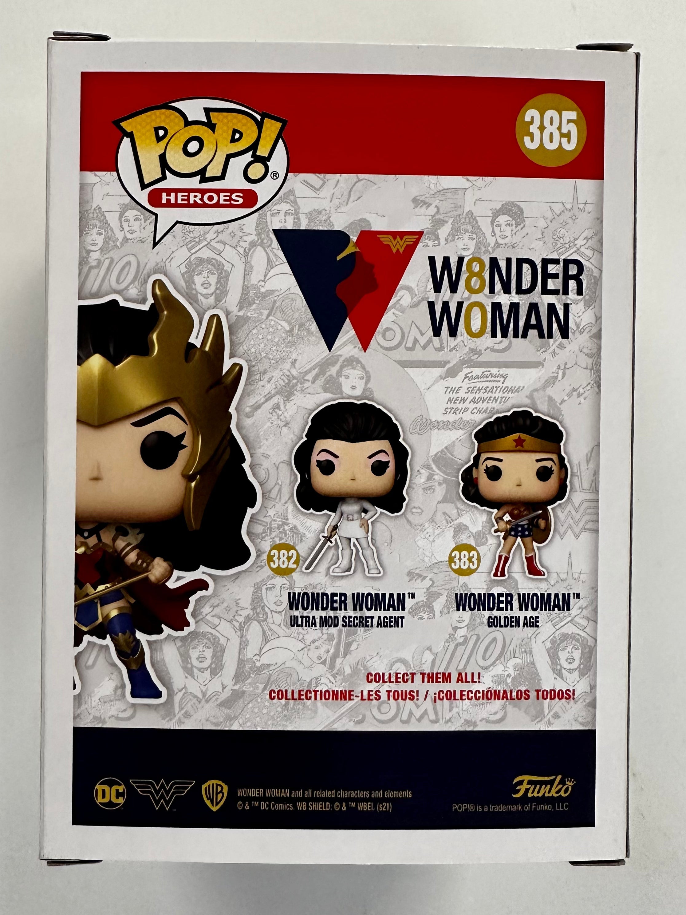 Funko Pop! Vinyl DC Heroes Death Metal Woman #385 Previews PX Exclusive 80 Years