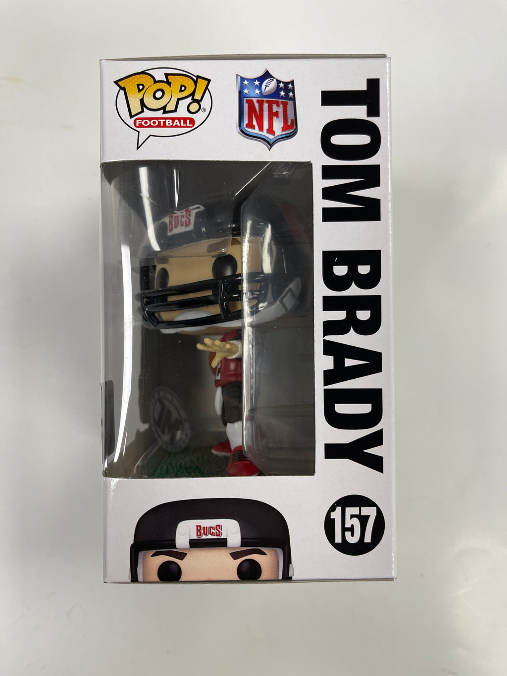 Funko Pop! Football Tom Brady #157 NFL Tampa Bay Buccaneers QB Quarterback GOAT