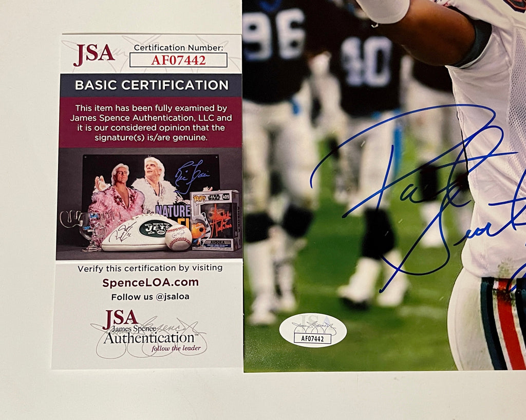 Patrick Surtain Autographed Signed Miami Dolphins Matte 8x10 Photo With JSA COA