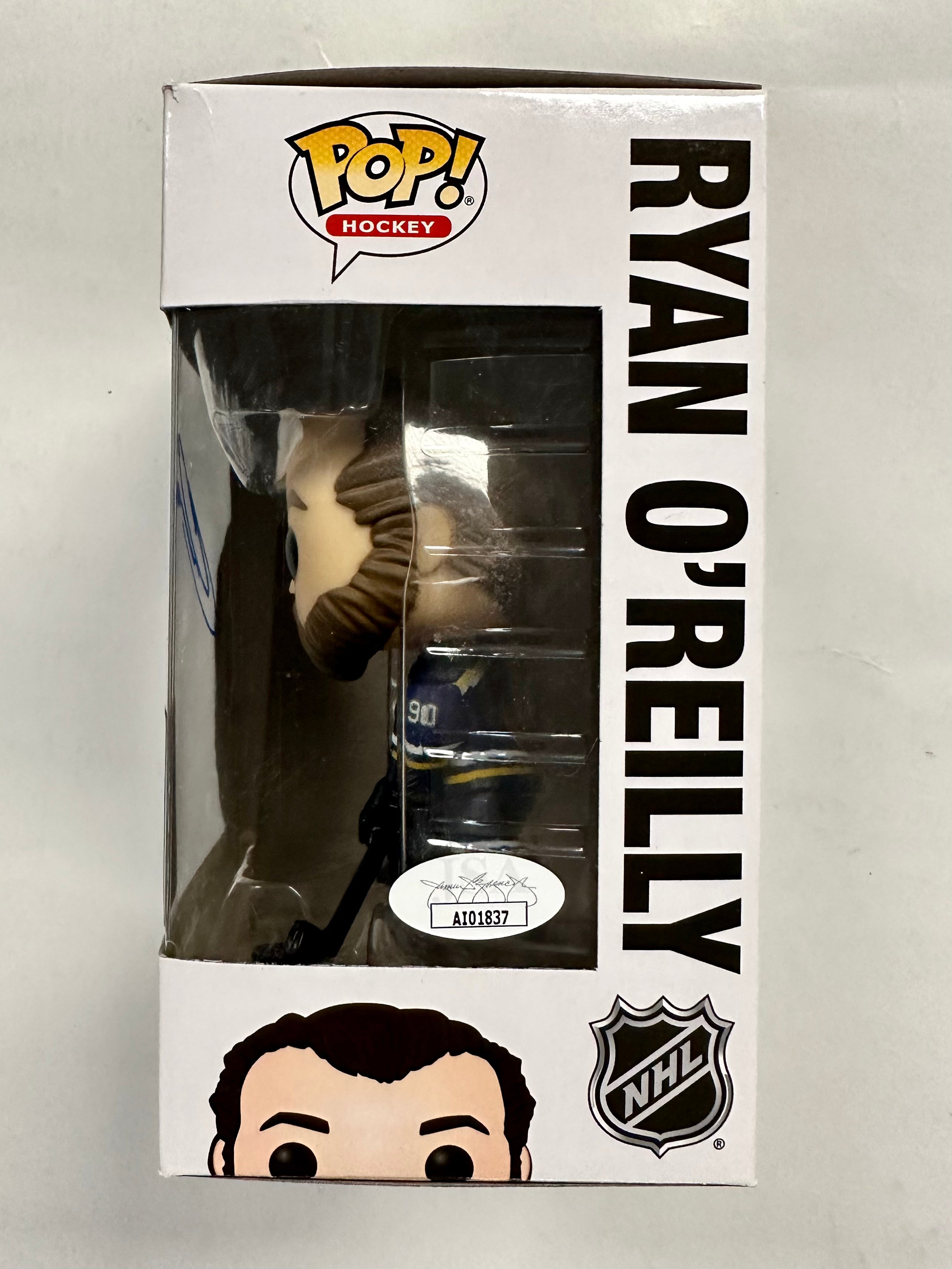 Ryan O’Reilly Signed St Louis Blues Funko Pop! #64 With JSA COA NHL Hockey