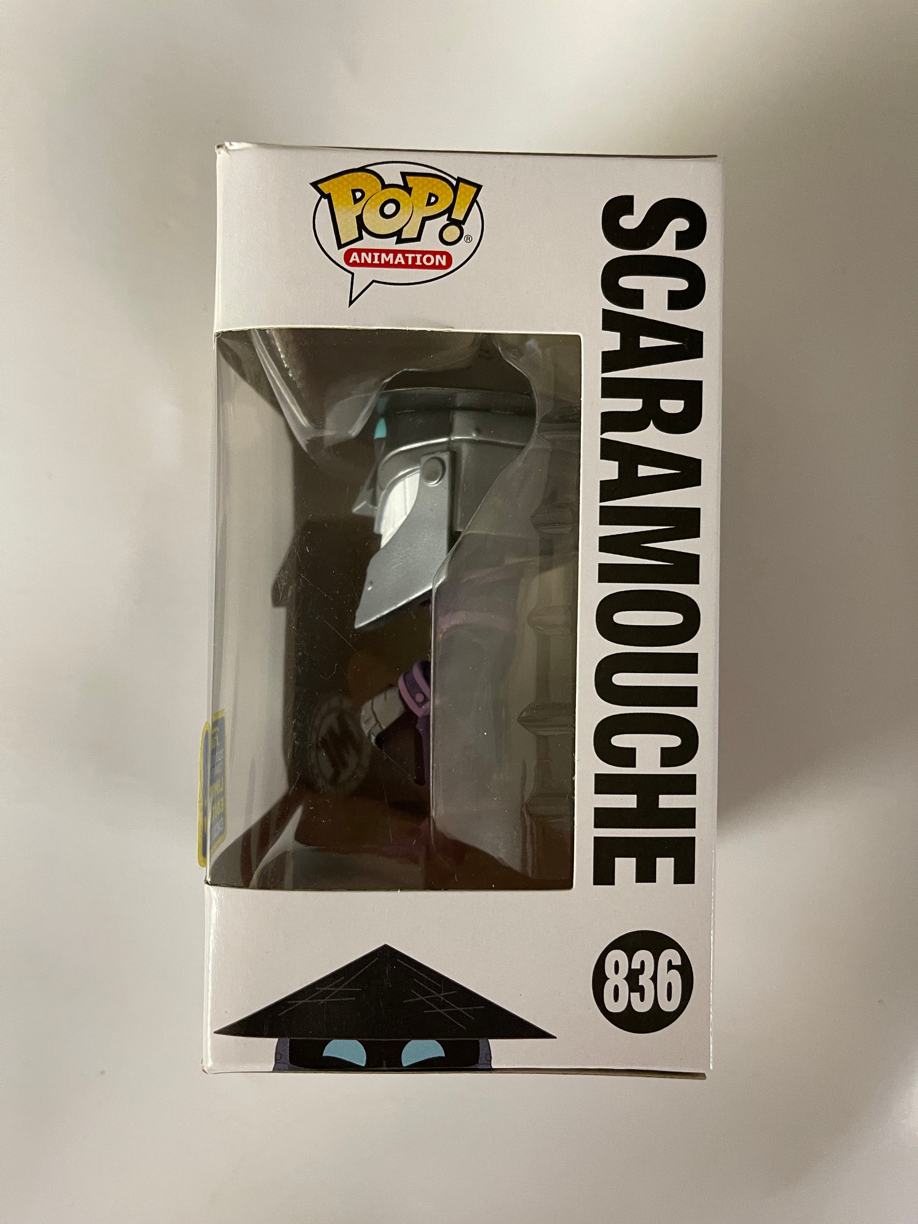 Funko Pop! Animation Scaramouche #836 Samurai Jack SDCC 2020 Summer Exclusive