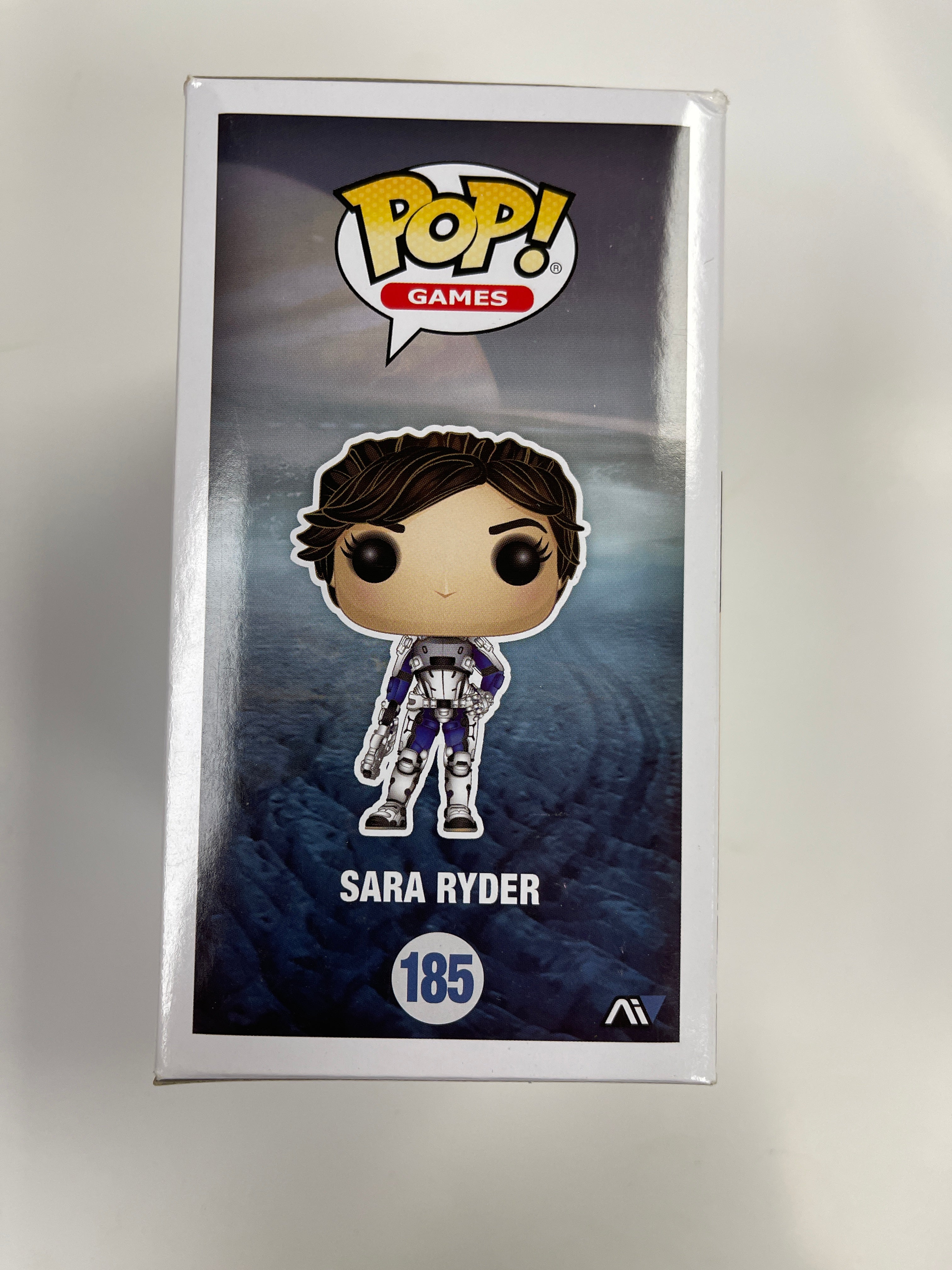 Funko Pop! Games Sara Ryder #185 Mass Effect Andromeda 2017 Vaulted
