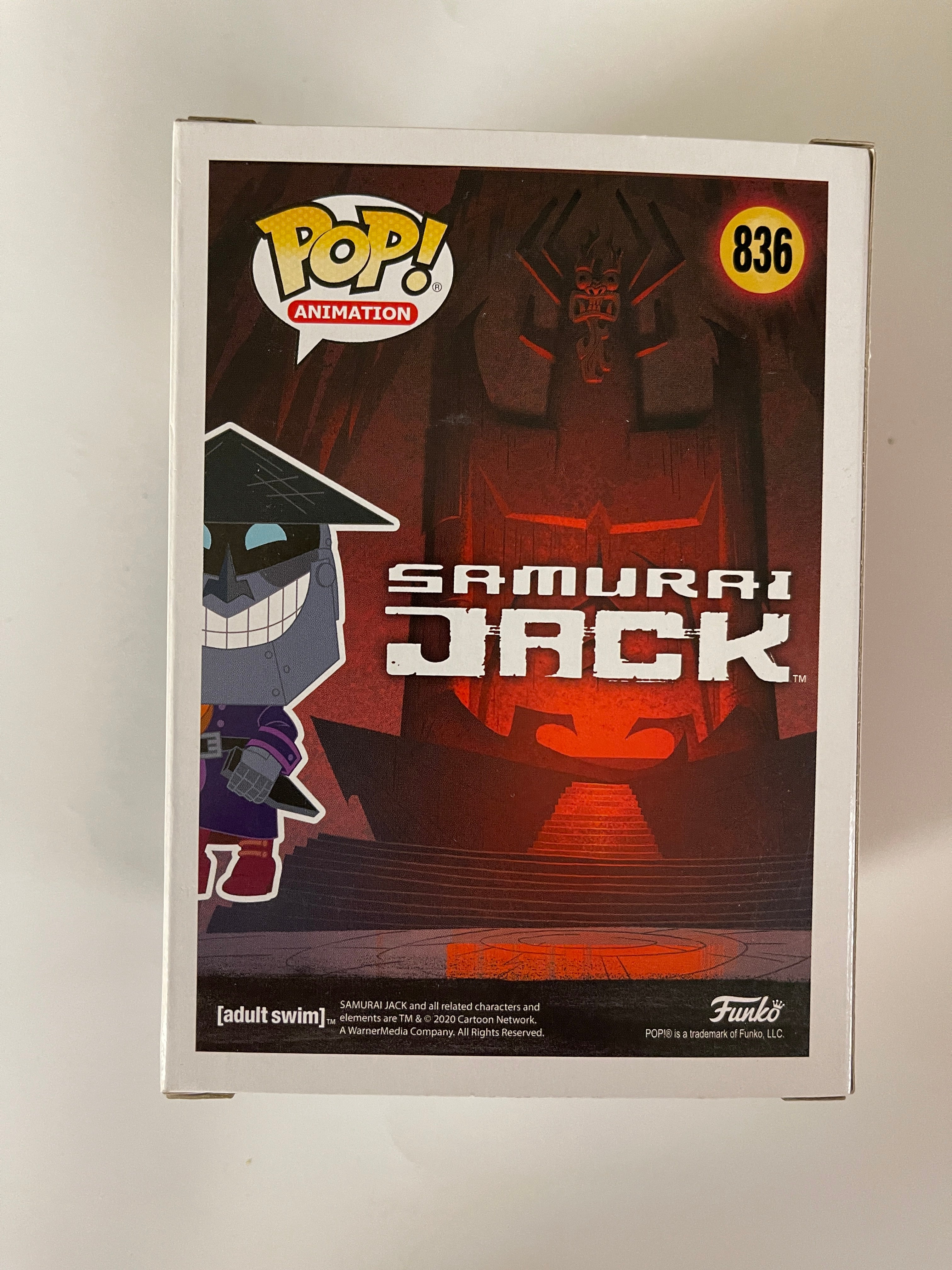 Funko Pop! Animation Scaramouche #836 Samurai Jack SDCC 2020 Summer Exclusive