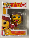 Funko Pop! Ad Icons Birdie The Early Bird #110 McDonalds Fast Food 2020