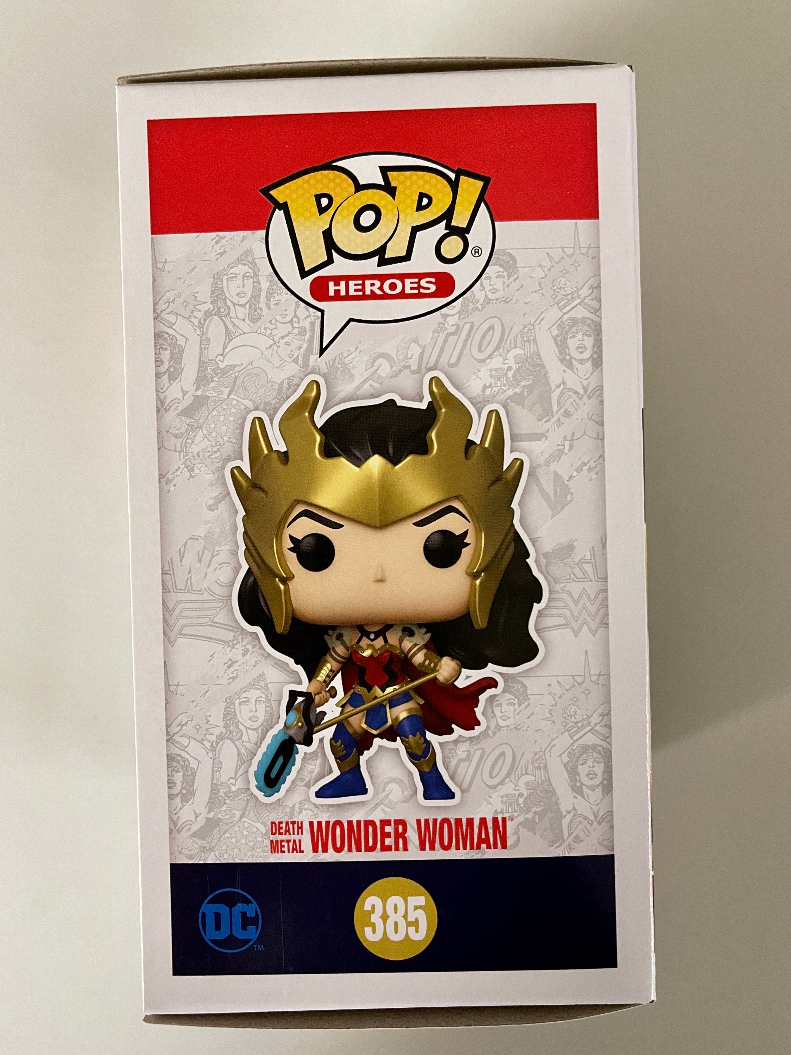 Funko Pop! DC Heroes Death Metal Woman #385 Previews PX Exclusive 80 Years