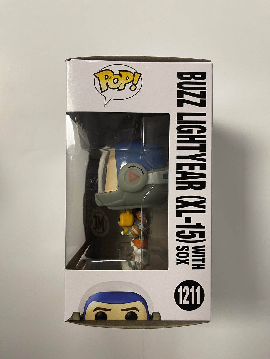 Funko Pop! Disney Buzz Lightyear (XL-15) With Sox #1211 Pixar Lightyear 2022