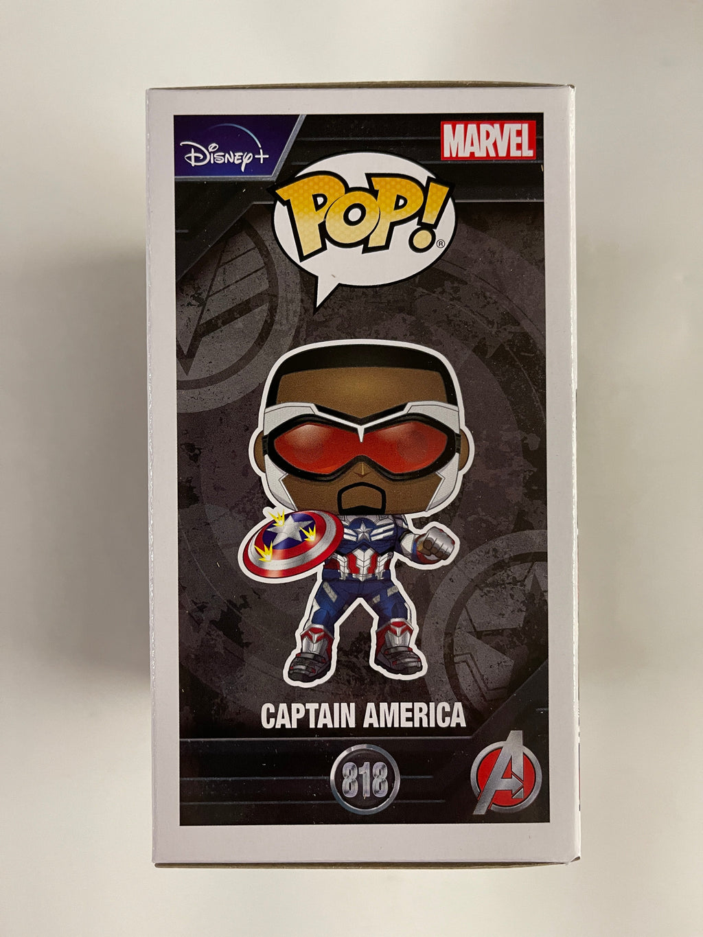 Funko Pop! Marvel Sam Wilson Captain America #818 YOTS Amazon Exclusive