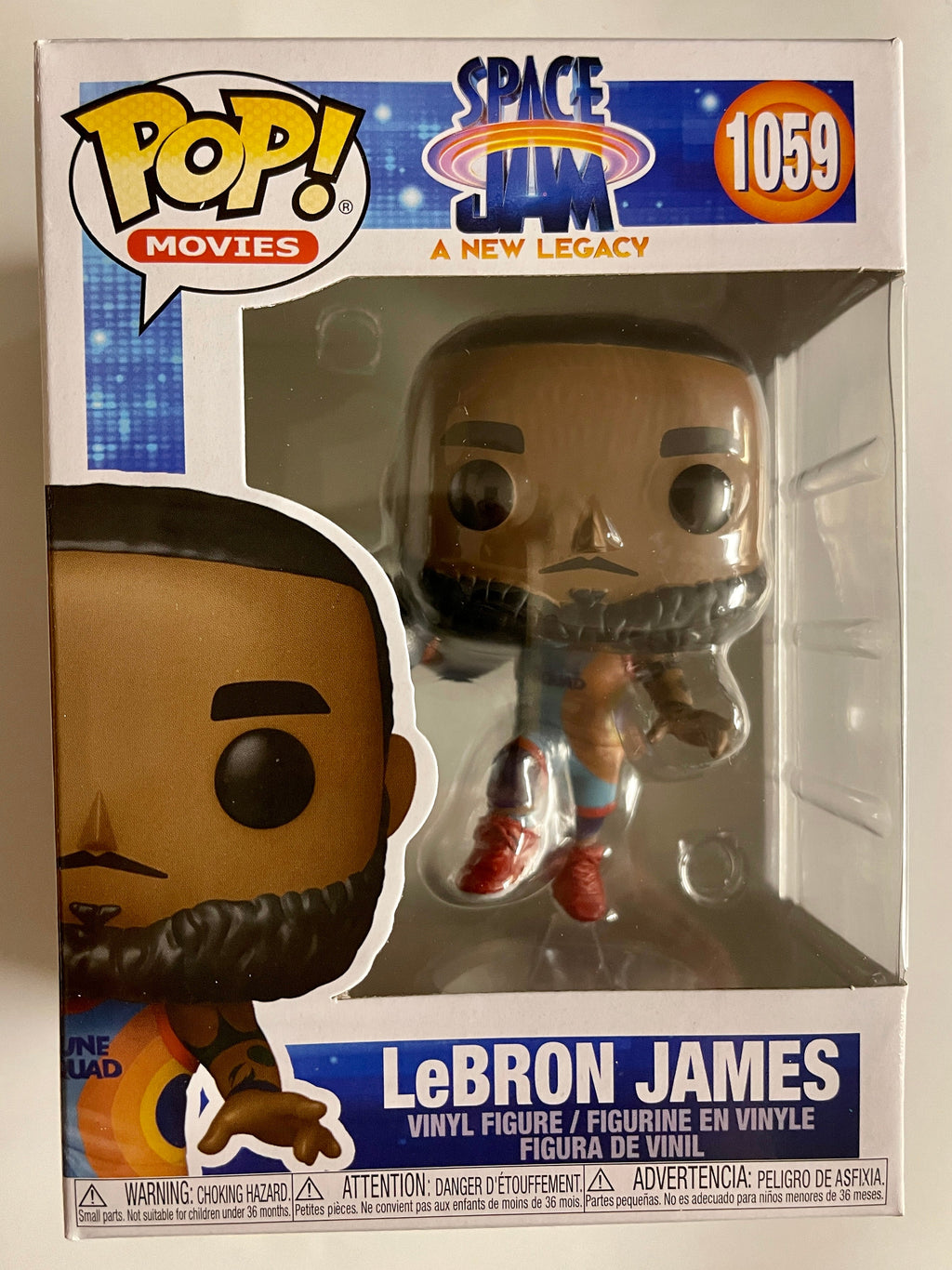 Funko Pop! Movies Lebron James #1059 Space Jam A New Legacy Looney Tunes