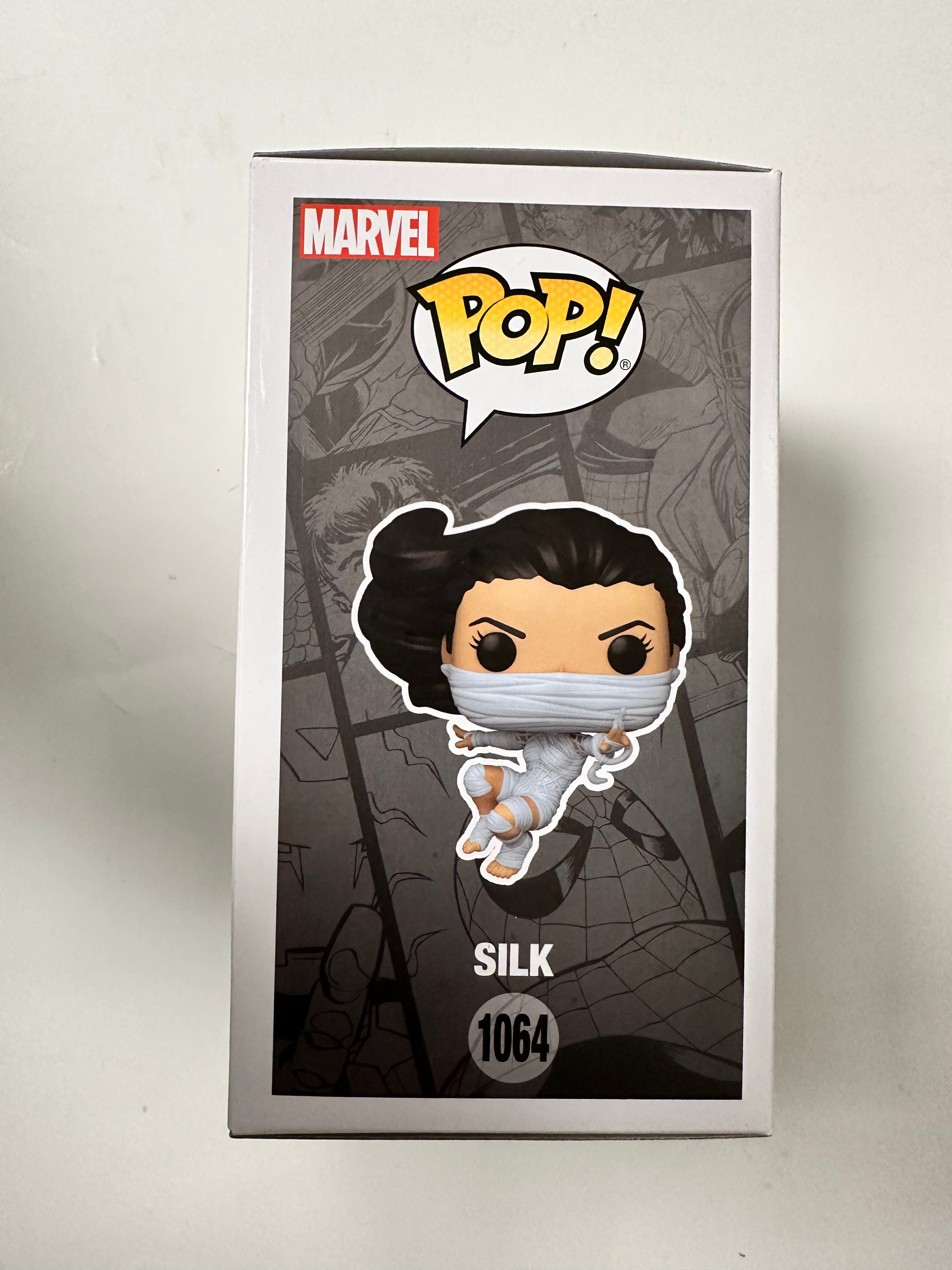 Funko Pop! Marvel Silk (Cindy Moon) Swinging #1064 Spider-Man SDCC 2022 Summer Con Exclusive