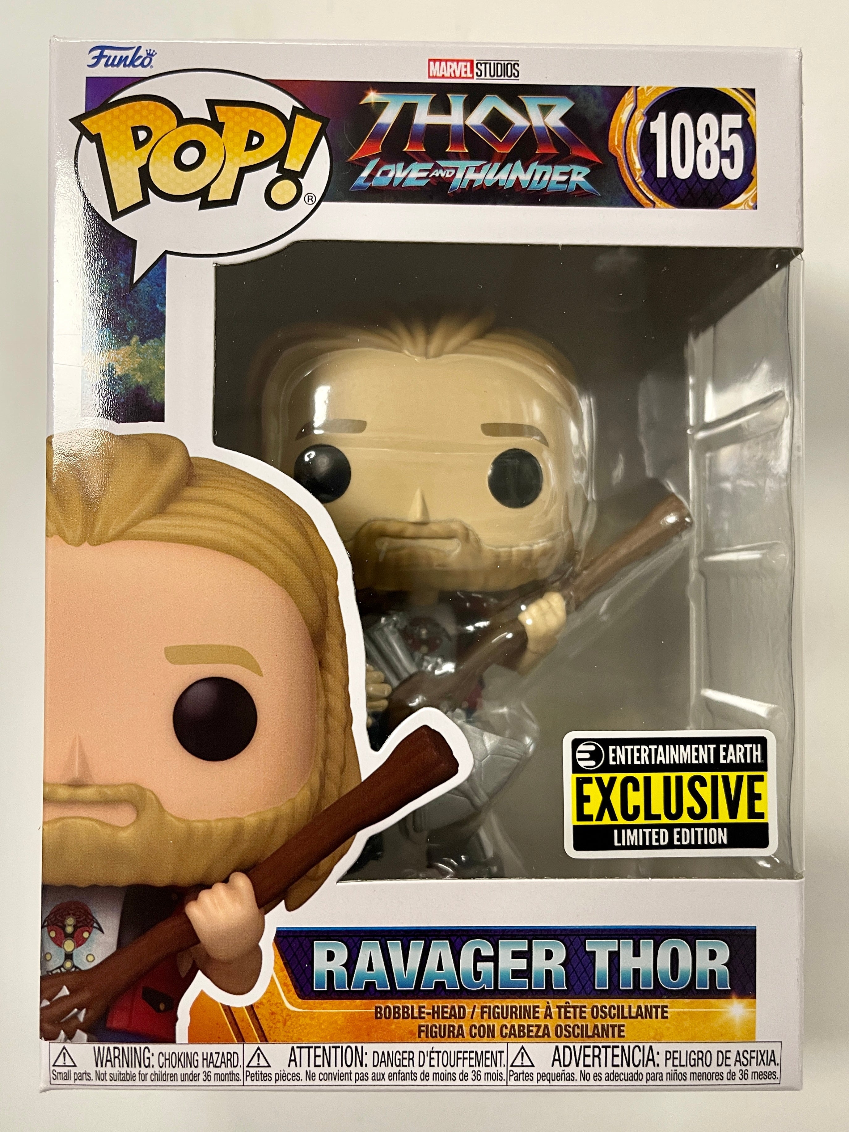 Funko Pop! Marvel Ravager Thor With Stormbreaker #1085 Love & Thunder 2022 EE Exclusive