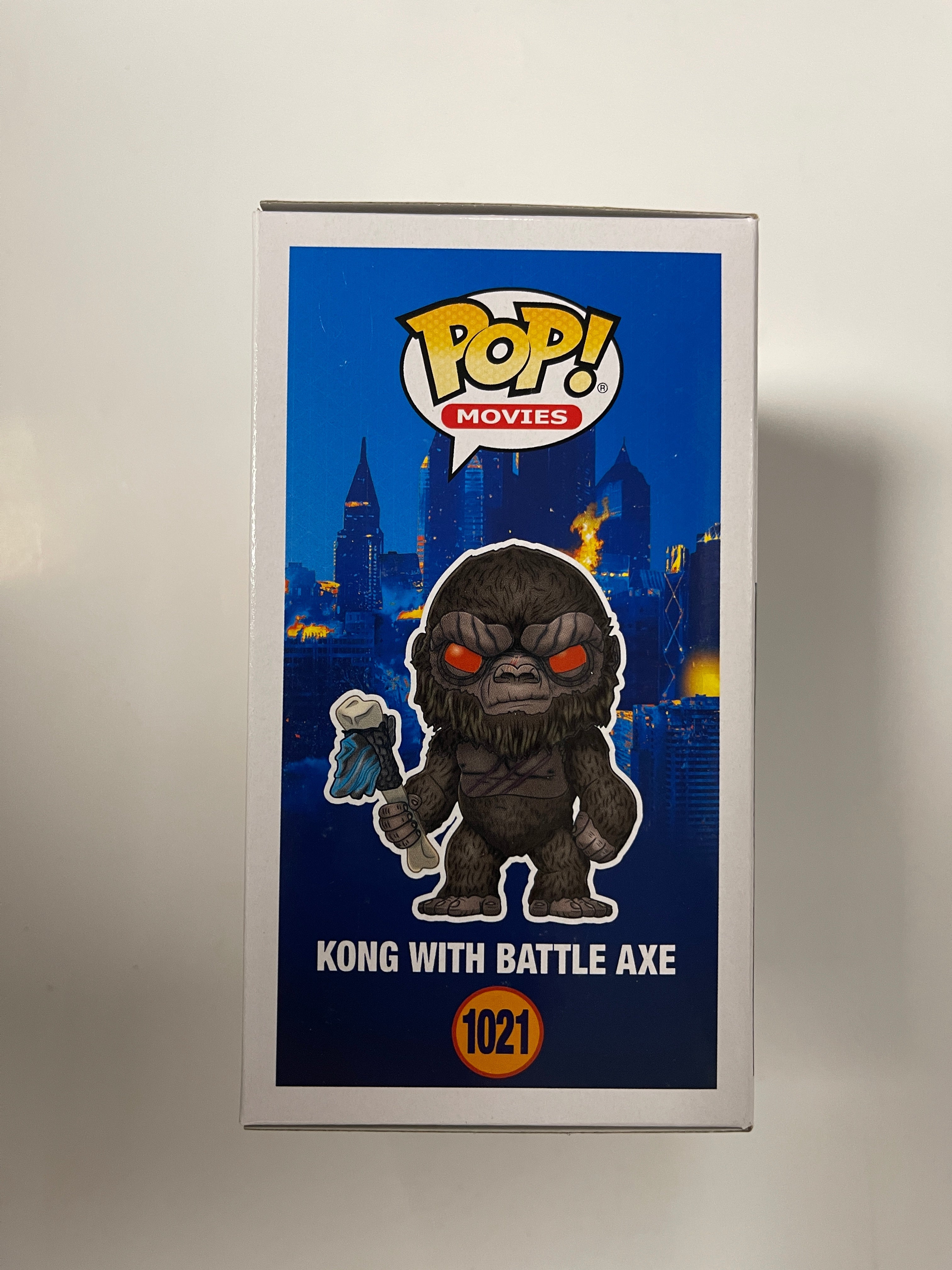 Funko Pop! Movies Kong With Battle Axe #1021 Godzilla Vs. Kong 2021