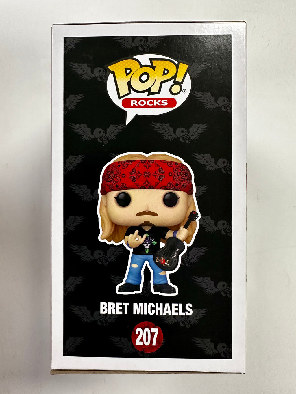 Bret Michaels Signed Autographed Poison Funko Pop! #207 With PSA/DNA COA