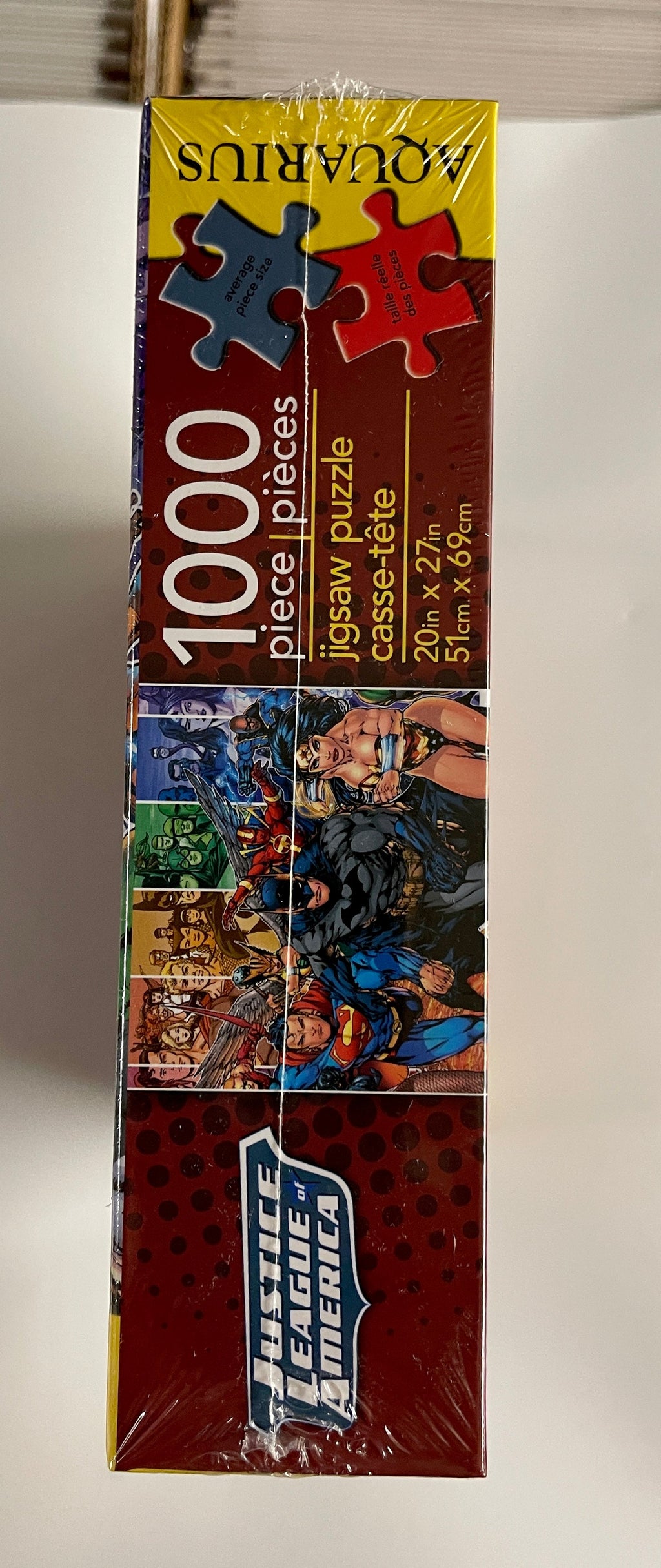 DC Comics Justice League of America 1000 Piece Jigsaw Puzzle Aquarius Turner