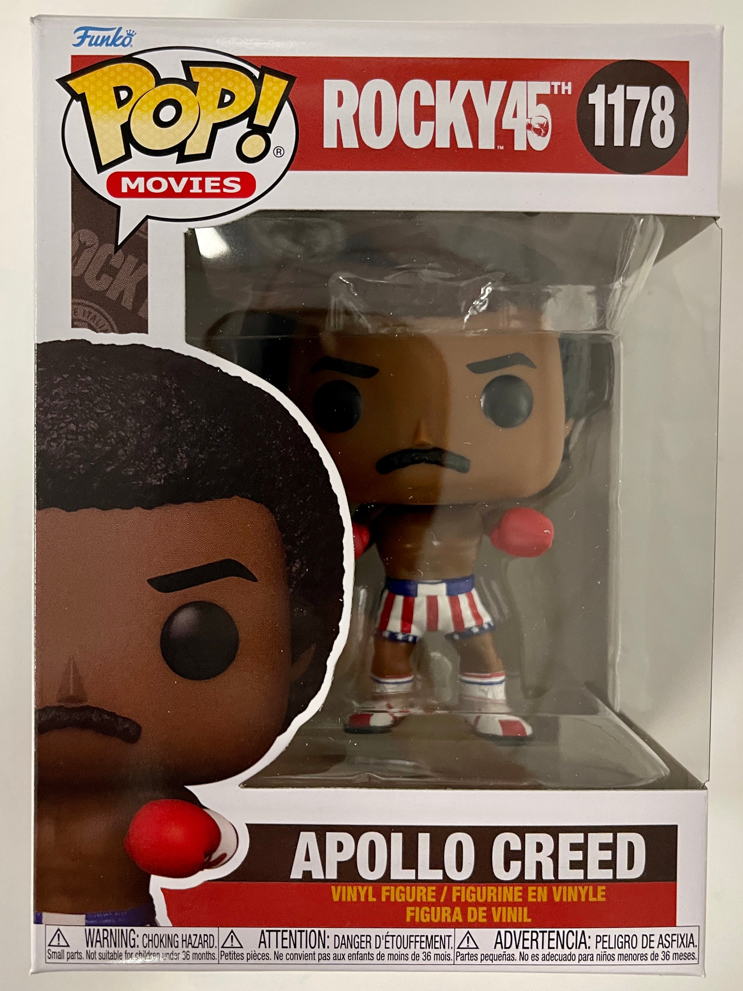 Funko Pop! Movies Apollo Creed #1178 Rocky 45th Anniversary 2021