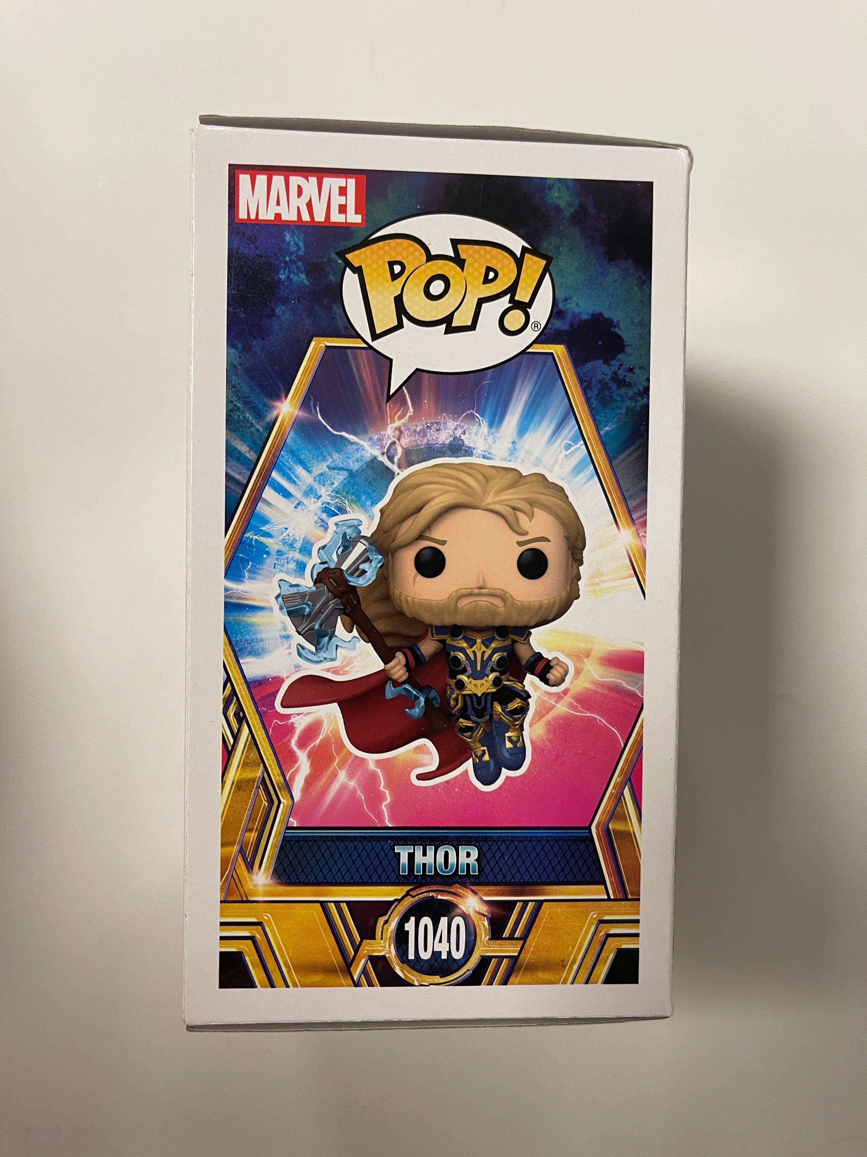 Funko Pop! Marvel Thor With Stormbreaker #1040 Love & Thunder 2022