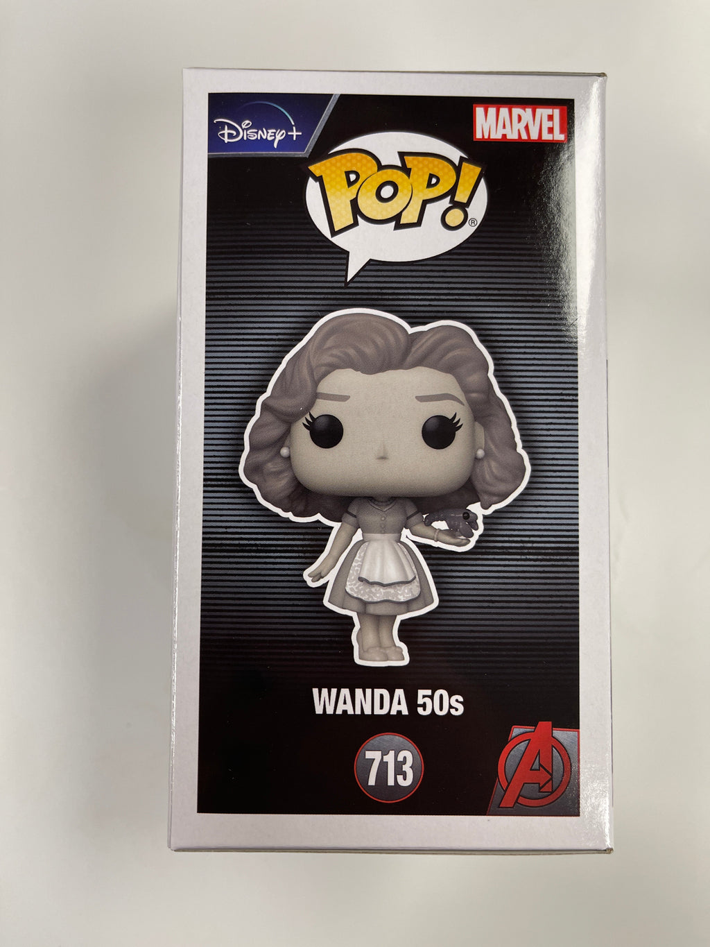 Funko Pop! Marvel 50’s Black & White (B&W) Wanda #713 WandaVision 2021 Disney +